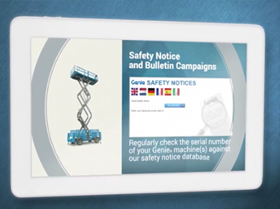 Genie Safety Notices