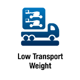 Low Transport Weight
